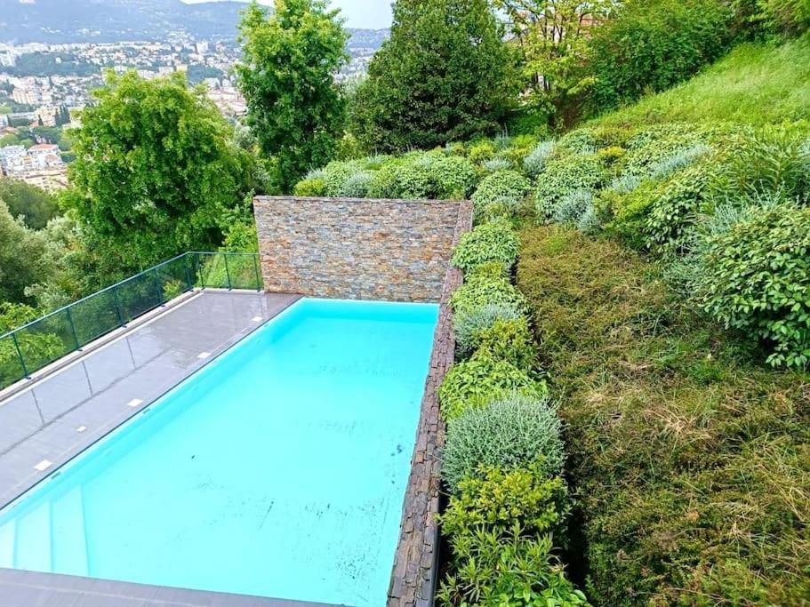Pessicart - T2 Avec Terrasse - Residence Avec Piscine Nizza Exterior foto